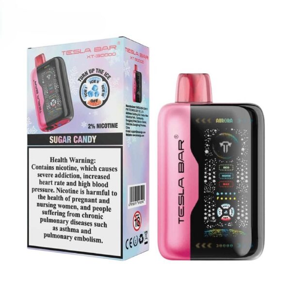sugar candy TESLA BAR XT 30000 Puffs 20mg Nicotine