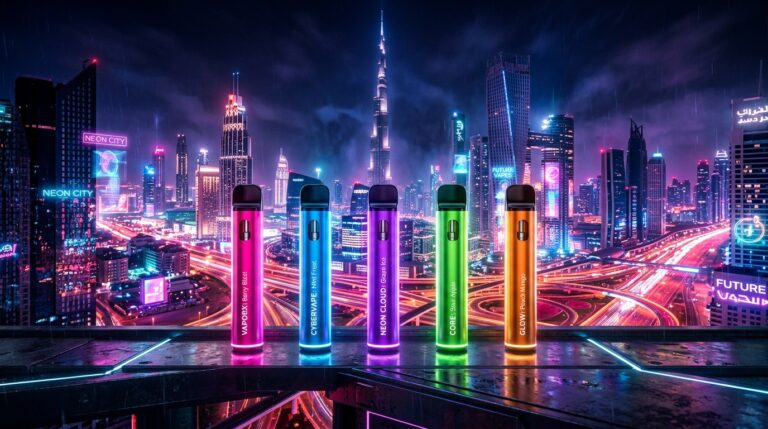 Top 5 Disposable Vapes in the UAE for 2026: Al Fakher, Fummo, and More 8 top5 banner