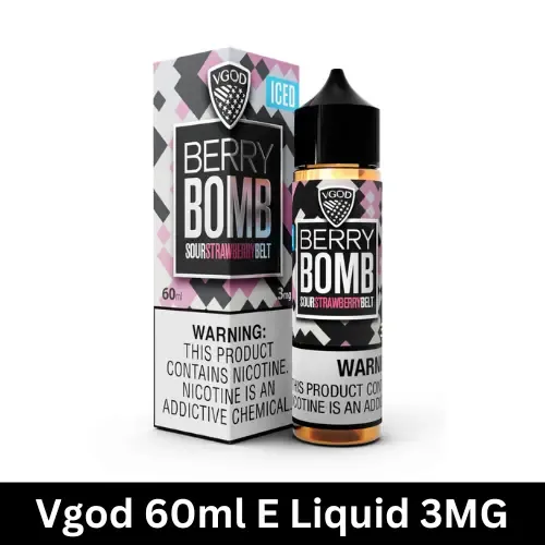 vgod-juice-60ml-iced-berry-bomb.webp Vgod 60ml E Liquid 3MG E Juice - Vape Juice