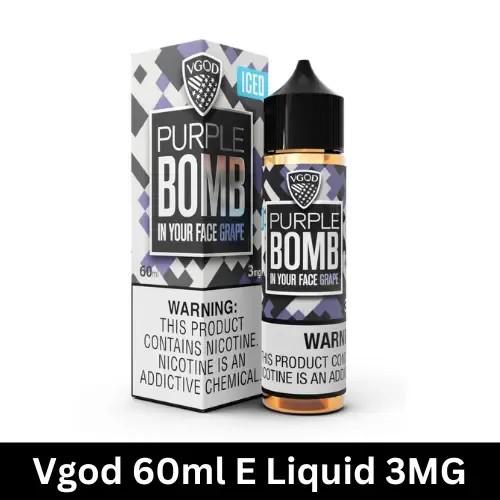 vgod-juice-60ml-iced-purple-bomb.webp Vgod 60ml E Liquid 3MG E Juice - Vape Juice