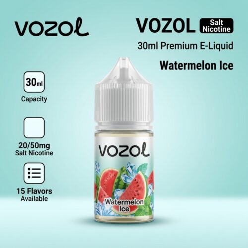 vozol-saltnic-30ml.jpg VOZOL SALTNIC 30ML 20mg,30mg & 50mg Nicotine