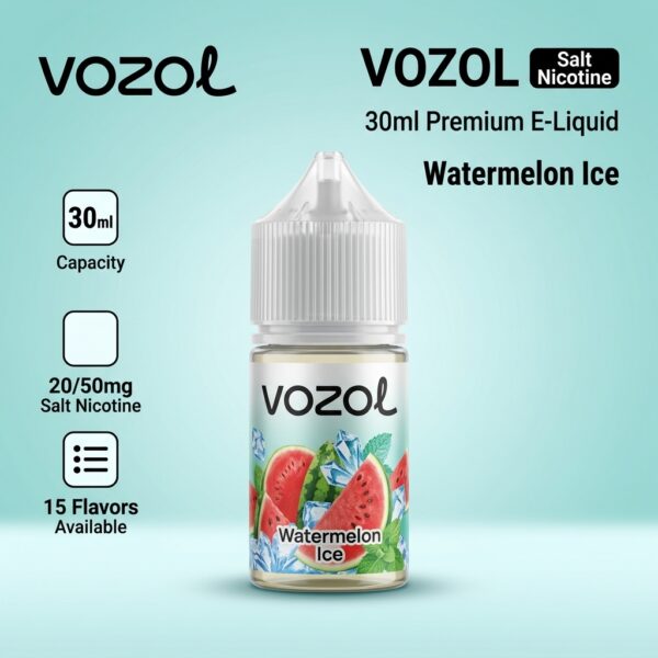vozol-saltnic-30ml.jpg VOZOL SALTNIC 30ML 20mg,30mg & 50mg Nicotine