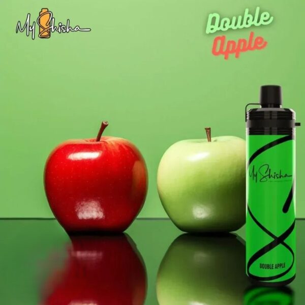 My-Shisha-XL-16500-Puffs-DTL-Disposable-double-apple My Shisha XL 16500 Puffs 3mg nicotine DTL Disposable Vape