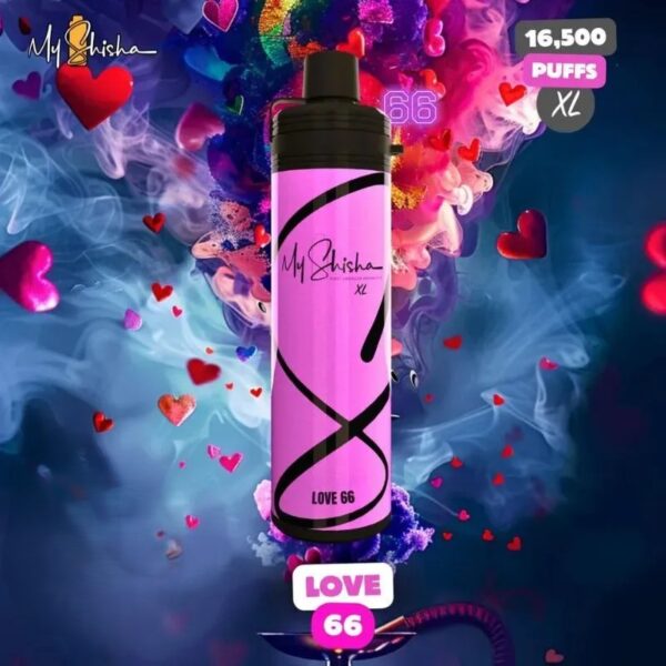 My-Shisha-XL-16500-Puffs-DTL-Disposable-love-66 My Shisha XL 16500 Puffs 3mg nicotine DTL Disposable Vape