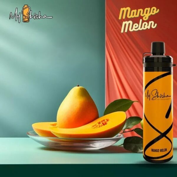 My-Shisha-XL-16500-Puffs-DTL-Disposable-mango-melon My Shisha XL 16500 Puffs 3mg nicotine DTL Disposable Vape