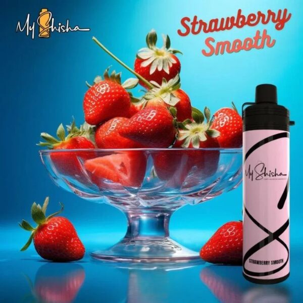 My-Shisha-XL-16500-Puffs-DTL-Disposable-strawberry-smooth My Shisha XL 16500 Puffs 3mg nicotine DTL Disposable Vape
