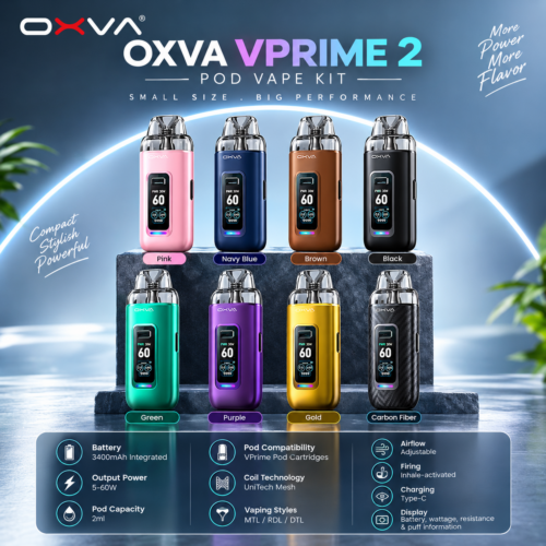 OXVA-VPrime-2-Pod-Vape-Kit-60W-in-DUBAI-UAE OXVA VPrime 2 Pod Vape Kit 60W