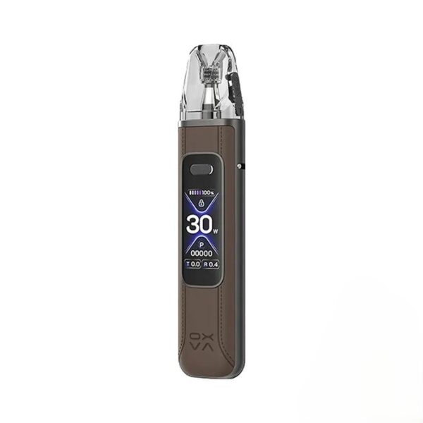 OXVA-Xlim-Pro-3-Pod-Kit-30W-1500mAh-In-UAE-BROWN-LEATHER OXVA Xlim Pro 3 Pod Kit 30W 1500mAh 3 ml tank capacity
