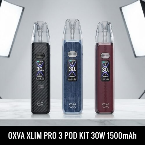 OXVA Xlim Pro 3 Pod Kit OXVA Xlim Pro 3 Pod Kit 30W 1500mAh 3 ml tank capacity