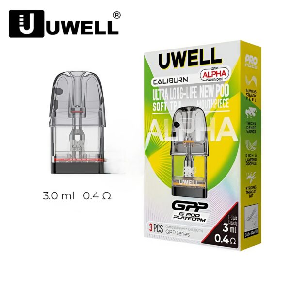 UWELL GPP ALPHA Pod Cartridge 3ml