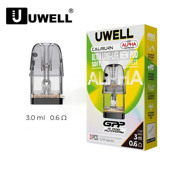 UWELL GPP ALPHA Pod Cartridge 3ml