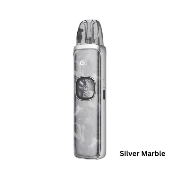 Uwell Caliburn G5 Pod Kit silver marble Uwell Caliburn G5 Pod Kit 3ml E-liquid 1600mAh 35W