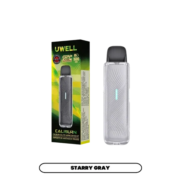 Uwell_Caliburn_G5_Lite_Pod_Kit_Starry_Gray Uwell Caliburn G5 Lite Pod Kit 35W 1600mAh 3ML