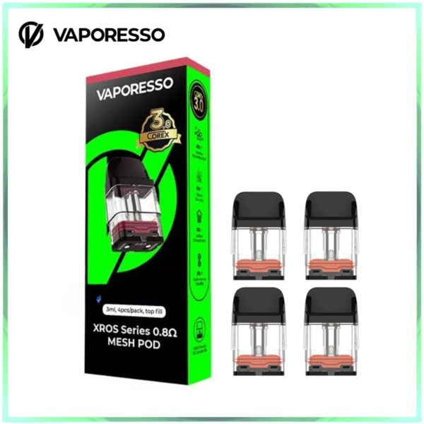 Vaporesso XROS Series Pod Cartridge 4pcs Pack