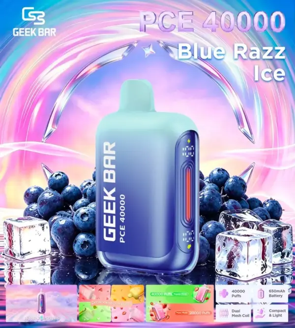 GEEK BAR PCE 40000 PUFFS 50MG DISPOSABLE VAPE