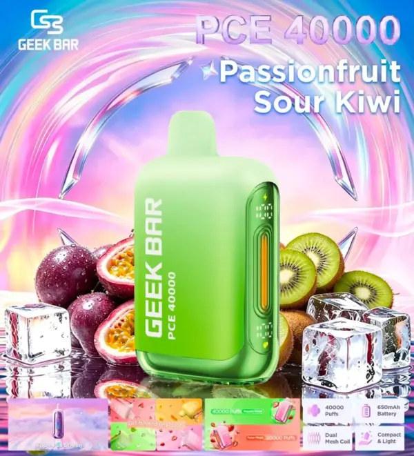GEEK BAR PCE 40000 PUFFS 50MG DISPOSABLE VAPE
