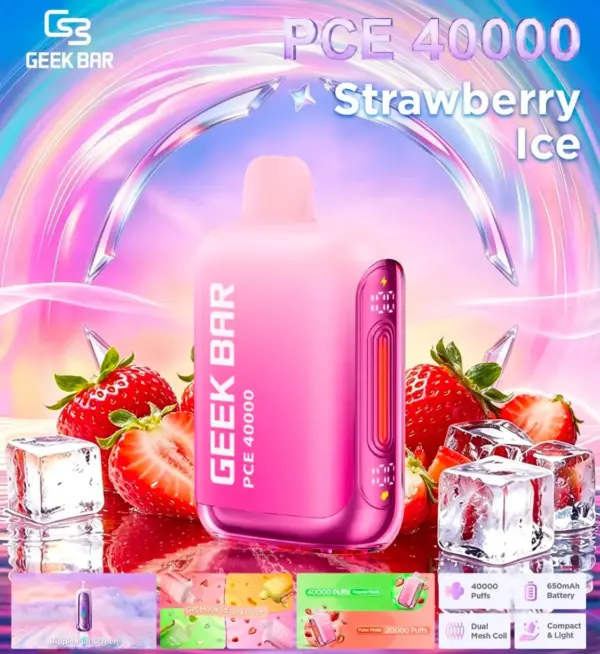 GEEK BAR PCE 40000 PUFFS 50MG DISPOSABLE VAPE