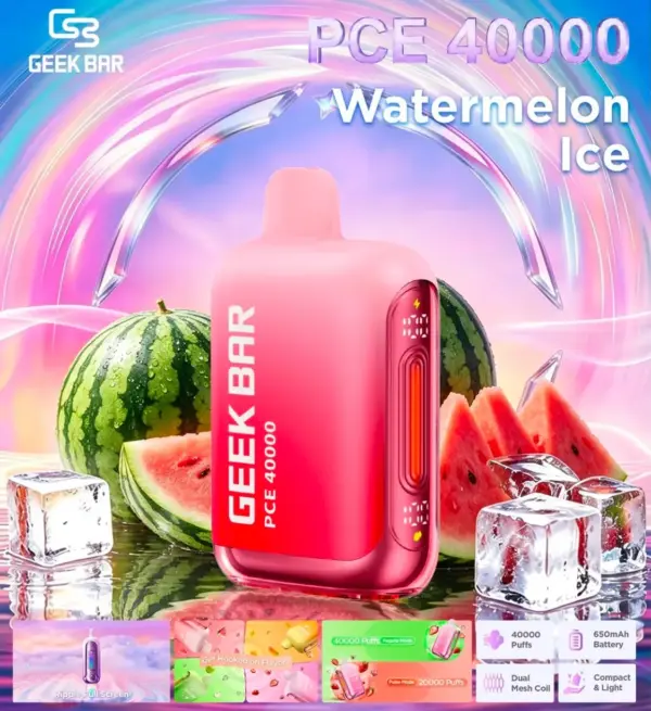 GEEK BAR PCE 40000 PUFFS 50MG DISPOSABLE VAPE