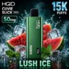 Hqd Cuvie Silk Pro 15000 puffs 50mg Nicotine Disposable Vape