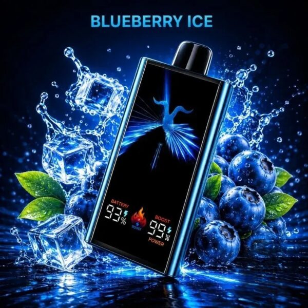 ignite-v300-30000-puffs-disposable-vape-50mg-in-dubai-uae-blueberry-ice IGNITE V300 30000 Puffs 50MG Disposable Vape