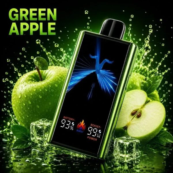 ignite-v300-30000-puffs-disposable-vape-50mg-in-dubai-uae-green-apple IGNITE V300 30000 Puffs 50MG Disposable Vape
