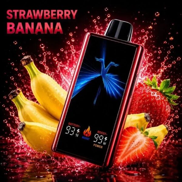 ignite-v300-30000-puffs-disposable-vape-50mg-in-dubai-uae-strawberry-banana IGNITE V300 30000 Puffs 50MG Disposable Vape