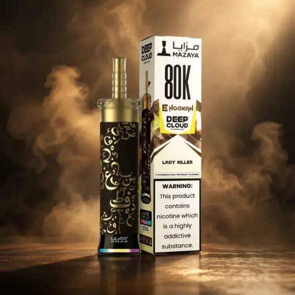 mazaya-deep-cloud-shisha-80000-puffs-disposable-vape-in-dubai-uae-lady-killer Mazaya Deep Cloud Shisha 80000 Puffs 6MG Nicotine Disposable Vape