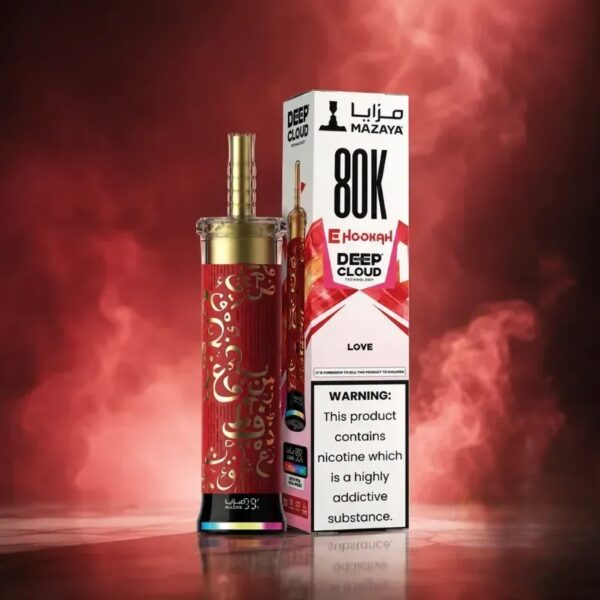 mazaya-deep-cloud-shisha-80000-puffs-disposable-vape-in-dubai-uae-love Mazaya Deep Cloud Shisha 80000 Puffs 6MG Nicotine Disposable Vape