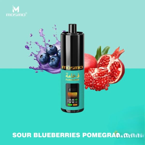 mosmo-fakhama-60k-disposable-vape-kit-and-prefilled-pod-in-dubai-uae-sour-blueberries-pomegranate-1 Mosmo Fakhama 60k Puffs 20mg Nicotine Vape Kit & prefilled pod