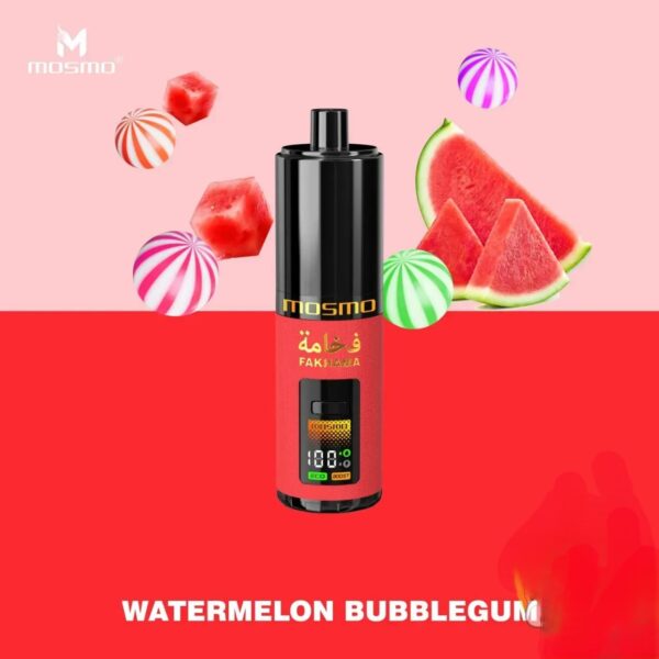 mosmo-fakhama-60k-disposable-vape-kit-and-prefilled-pod-in-dubai-uae-watermelon-bubblegum-1 Mosmo Fakhama 60k Puffs 20mg Nicotine Vape Kit & prefilled pod