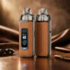 oxva-vprime-2-pod-vape-kit-60w-in-dubai-uae-brown-leather OXVA VPrime 2 Pod Vape Kit 60W 2ml E-liquid capacity