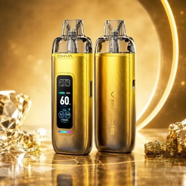 oxva-vprime-2-pod-vape-kit-60w-in-dubai-uae-shard-gold OXVA VPrime 2 Pod Vape Kit 60W 2ml E-liquid capacity