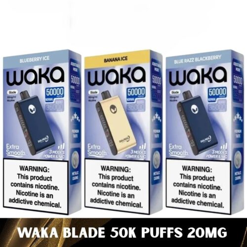 waka blade 50000 puffs 20mg disposable in dubai